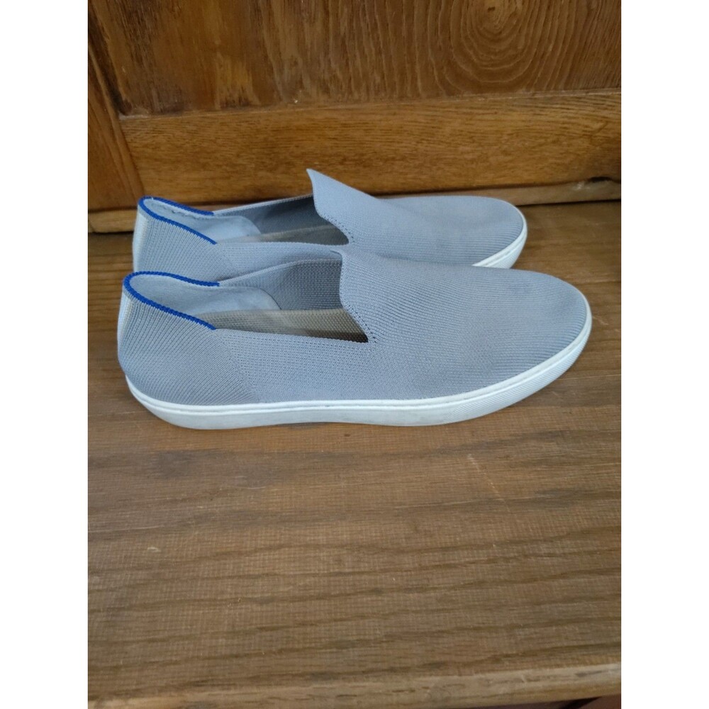 Rothy’s Women’s The Original Slip On Knit Sneaker Light Gray Size 8.5